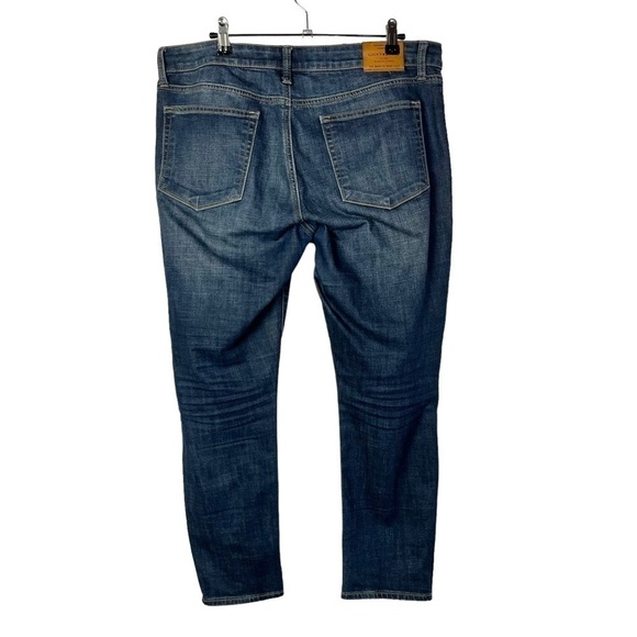 Lucky Brand Lolita Crop Dark Wash Skinny Jeans 12 - Picture 3 of 4